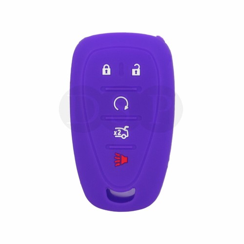 Funda Silicona Apta para CHEVROLET Camaro Malibu Trax Mando a Distancia Llavero 5 Botones - Imagen 19 de 67
