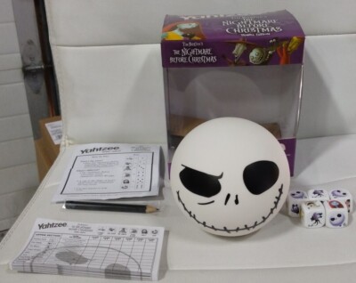 The Nightmare Before Christmas Yahtzee Travel Edition