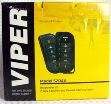 Viper Responder LE 5204V 2-Way Security  Remote Start System NOS Manual Diesel