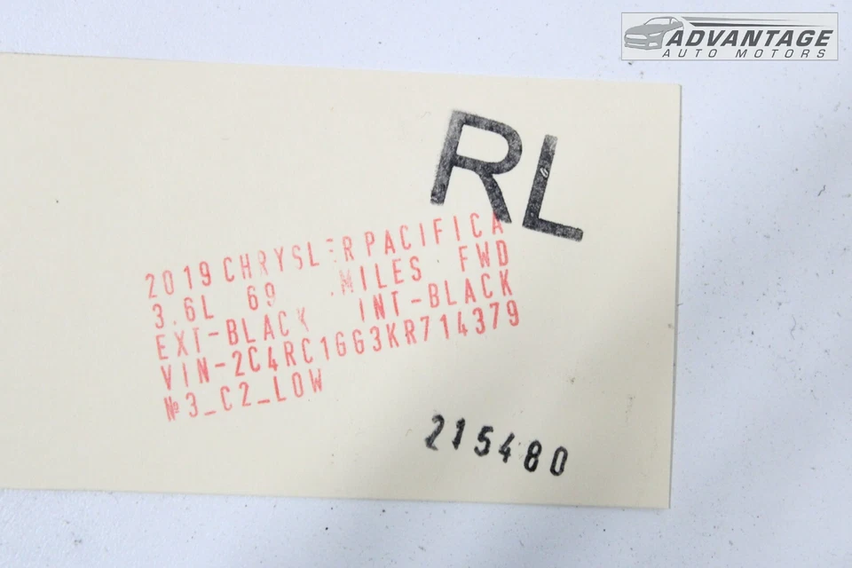 2017-2023 CHRYSLER PACIFICA REAR LEFT SIDE LOWER CONTROL ARM TRAILING LINK OEM - Image 4 of 4