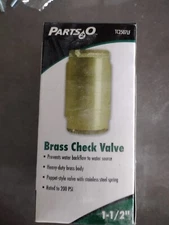 Parts2O Brass Check Valve 1-1/2" TC2507LF 200psi