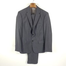Barutti Suit Mens Size 48 Grey Wool Jacket Trousers