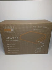 New Degrees of Comfort Dual Control California King Heated Mattress Pad