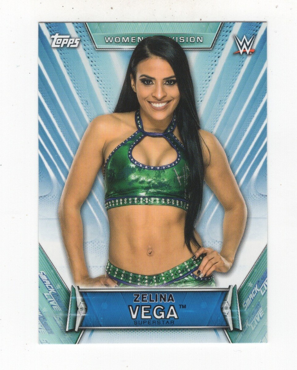 2019 TOPPS WWE WOMEN'S DIVISION WRESTLING ZELINA VEGA #29 | eBay
