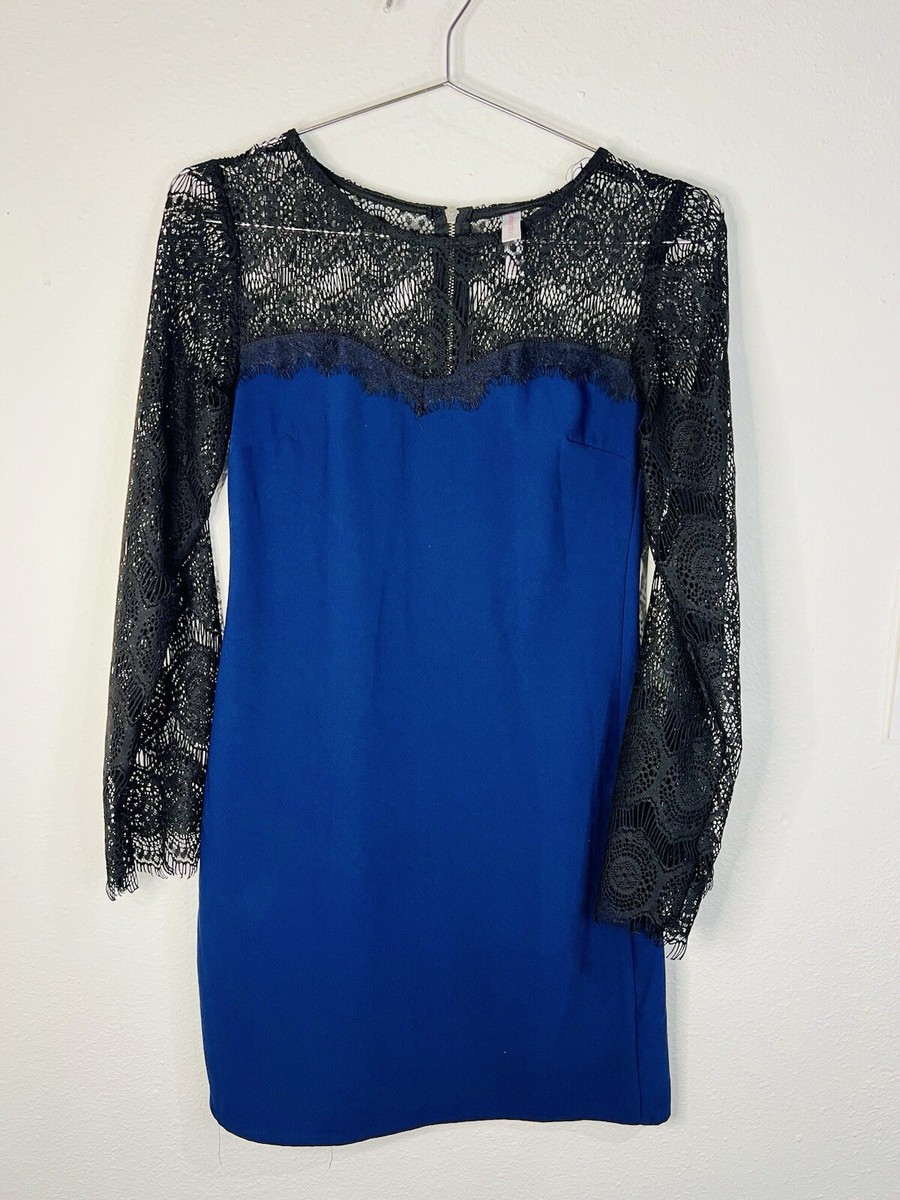 xhilaration blue lace dress Xhilaration