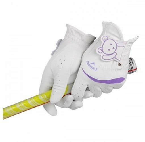 Women Ladies Golf Glove Pair Callaway Bear Grelly UK