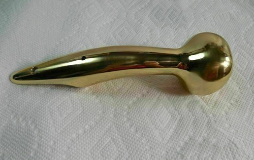 NEW 2" dia Horse HAMES KNOBS 7 1/2" long Walking Sticks, SOLID BRASS Cane Tops - Picture 4 of 12