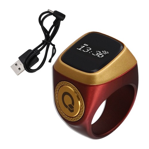 IQibla Smart Reminder Ring for Muslims with Easy Count Tracking Option - Zdjęcie 21 z 72