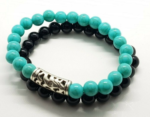 Friendship Bracelets Beaded Hematite Power Self Healing Bracelet Gemstone Reiki - Picture 19 of 60