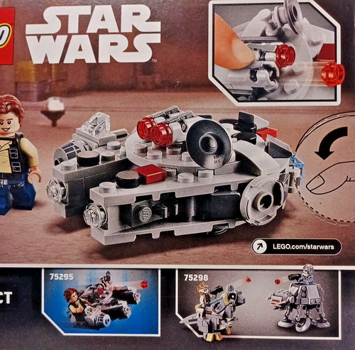 Disney Lego Star Wars Microfighters 101 Piezas Serie 8 Han Solo 2021 Nuevo - Imagen 6 de 15