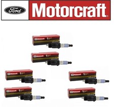 Set of 6 Spark Plug-Platinum Motorcraft SP-501 ASF32P, ASF32PF4 Platinum