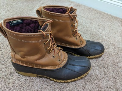 L.L.Bean Men's Bean Boots, 8'' GORE-TEX/Insulated Size 11 EUC