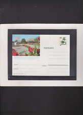 Repubblica Federale Tedesca cartolina illustrata " 71 Heilbronn - viale con giardino cittadino " intero postale nuovo di zecca