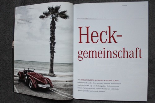 Mercedes-Benz classic 2.2013 Report Mercedes-Benz mit Heckmotor (130,150H,170)