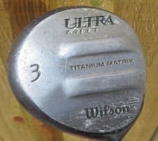 Wilson Ultra MBT Graphite Titanium Matrix Number 3 Driver Golf Club