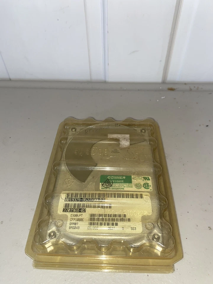 CONNER CFP1080E HARD DRIVE 3701964-02 0019329-9527X98LPT Conner Drive - Image 4 of 4