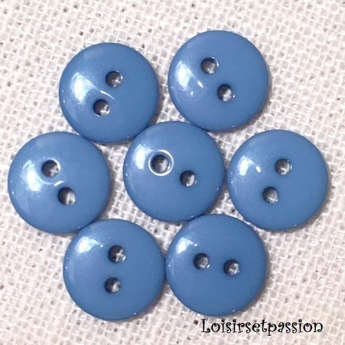 10er SET - KLEINER KNOPF ** 9mm ** zur Auswahl - Layette Nähen Puppe - BR9mm - Bild 29 von 37