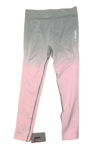 Ombre Light Grey/Pink Seamless Gymshark 