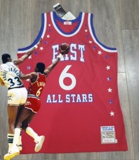 NEW 1983 AUTHENTIC VINTAGE JULIUS ERVING 76ERS ALL STAR JERSEY MITCHELL NESS 48