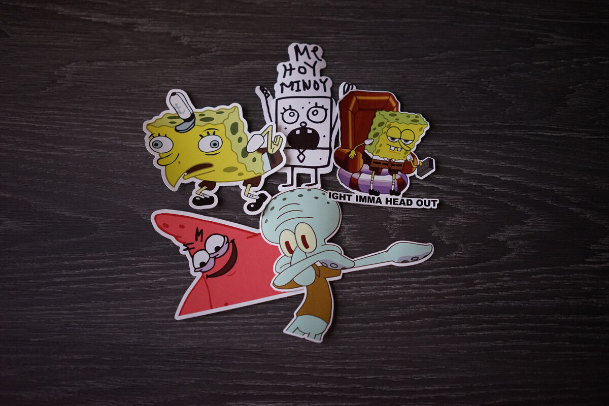 Spongebob Meme Face | Sticker