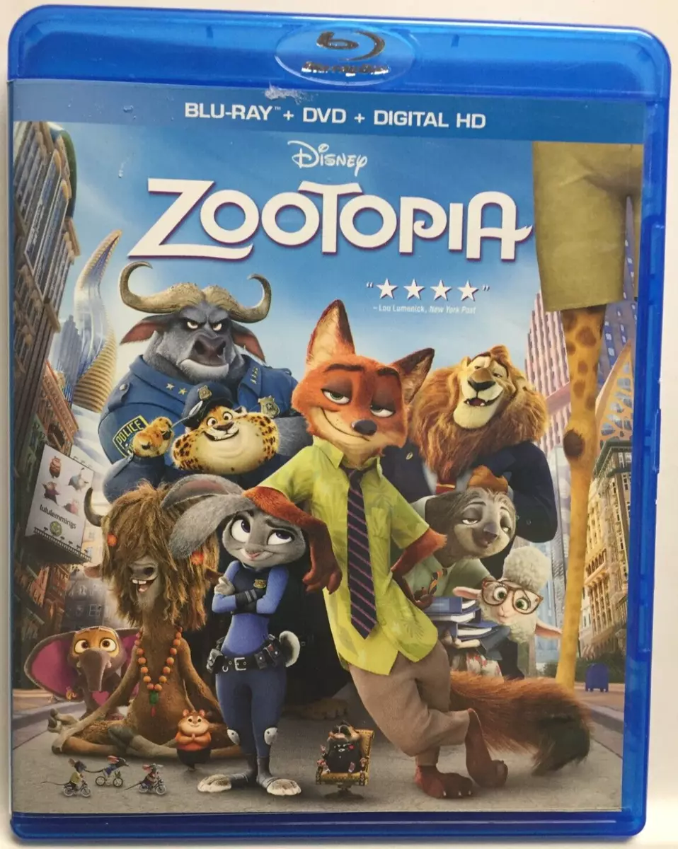 Zootopia (2016,2 Discs,Blu-ray)