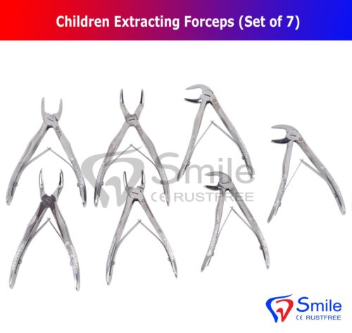 Forcipe Estrazione Dentale Pediatrica Forza Pedo per Bambini Pedo Forcipi Nuovo CE - Foto 3 di 5