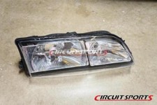 Circuit Sports Clear Headlight Covers V2 For Nissan 240sx Silvia 95-96 S14 Zenki Circuit Sports Clear Headlight Covers V2 For Nissan 240sx Silvia 95-96 S14 Zenki