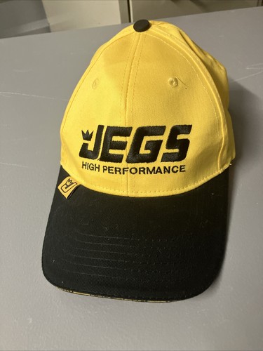 JEGS “HIGH PERFORMANCE” Hat Yellow Black