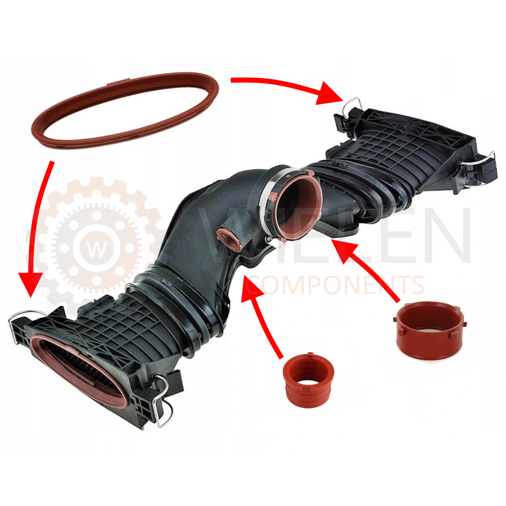 Set Gasket Intake Breather for Mercedes Sprinter 3.5t 4.6t 5t eBay