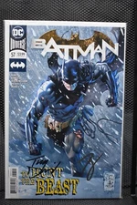 Batman #57 Cover A DC 2018 Signed by Tom King & Tony S. Daniel Catwoman 9.6