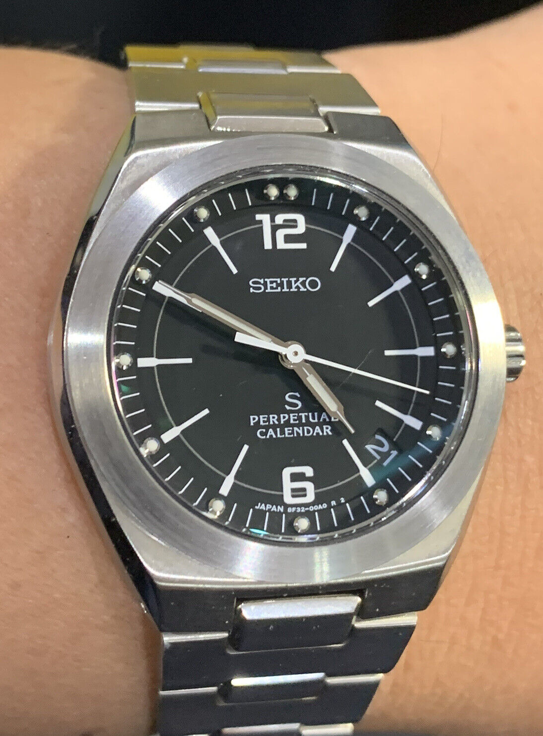 Seiko SUS Perpetual Calendar 36mm Quartz Watch