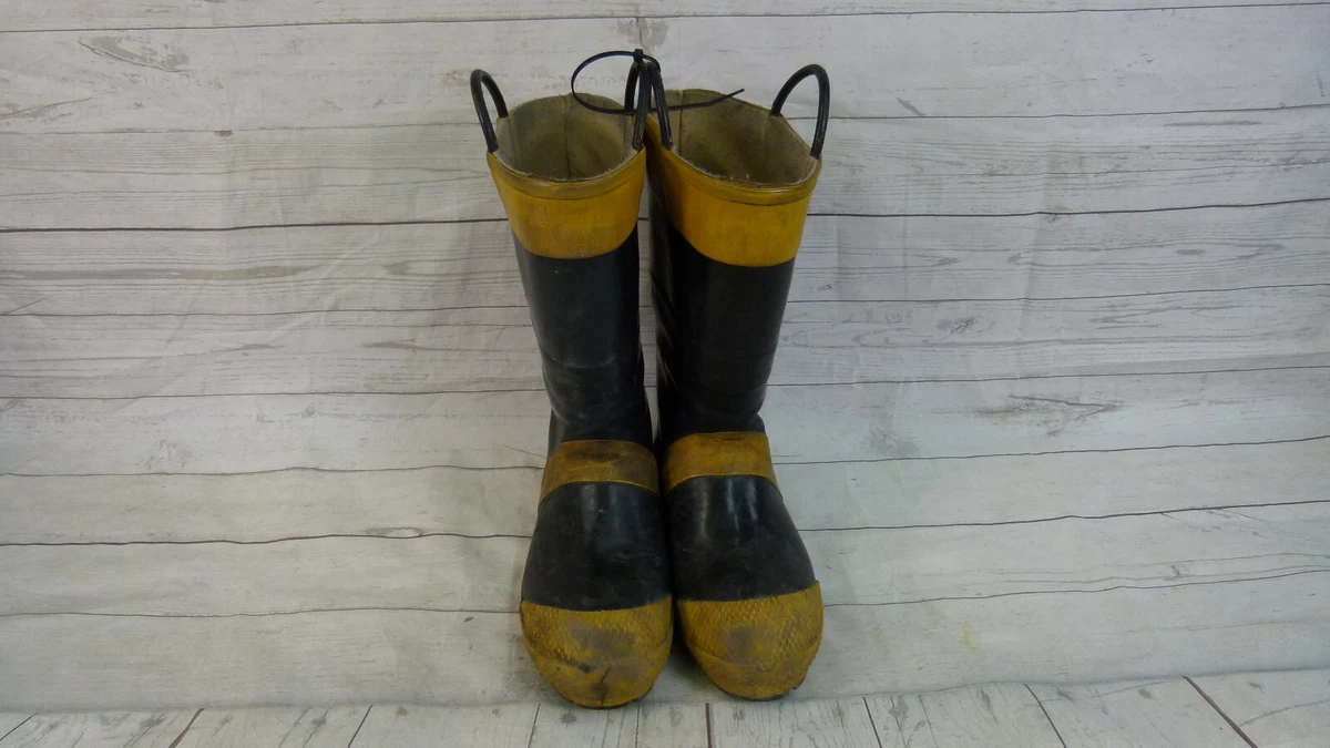 Firefighter boots hotsell ebay