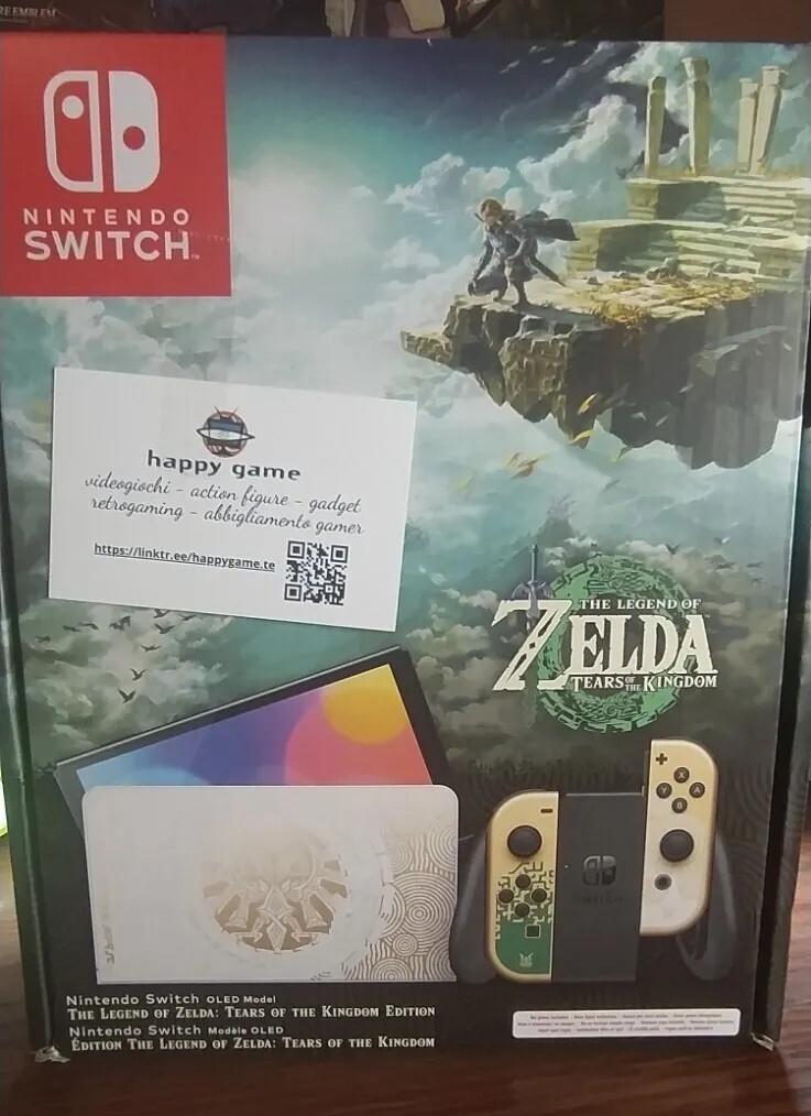 Nintendo Switch – Modello OLED Edizione speciale Legend of Zelda: Tears of the