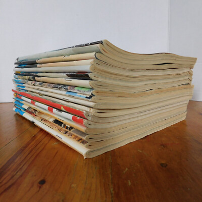 VTG Lot of 17 Model Railroader Magazines 1978-1993 N Scale