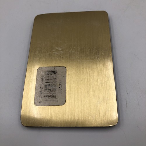 Gold Girl Scouts Business Card Holder Case Vintage - Picture 5 of 8