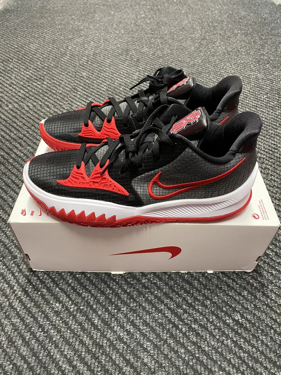 Size 12.5 Nike Kyrie 4 Low TB Black University Red 2021 eBay