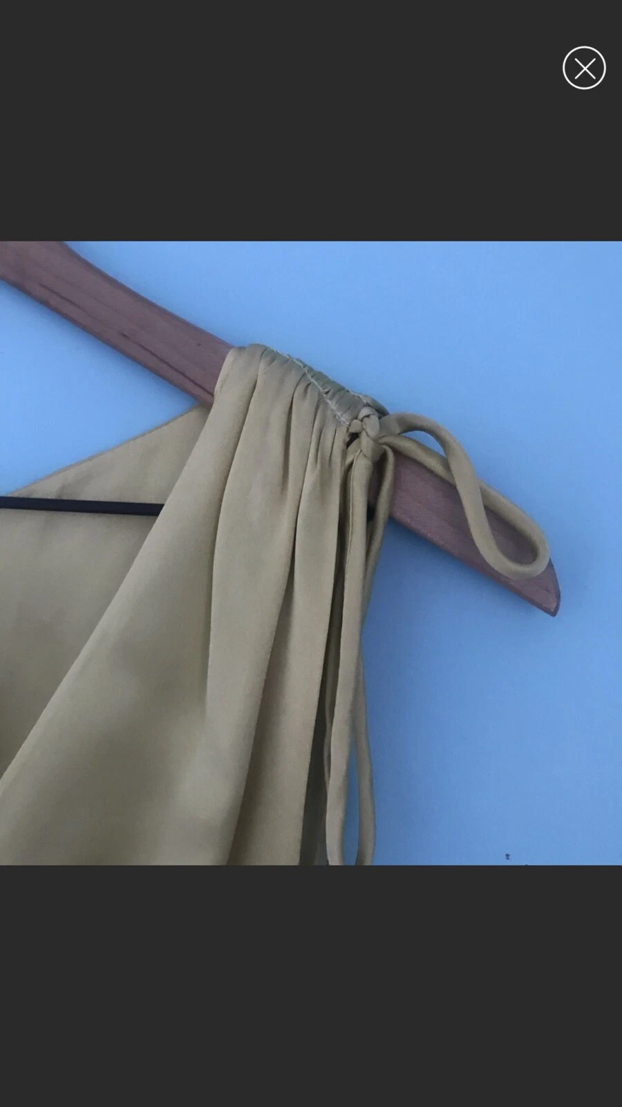 Abito smanicato Valentino Impero seta vintage midi scollo a V 8 designer Italia raro