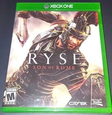 XBOX One Ryse Son of Rome Microsoft Studios Crytek Video Game W/Case WORKS!