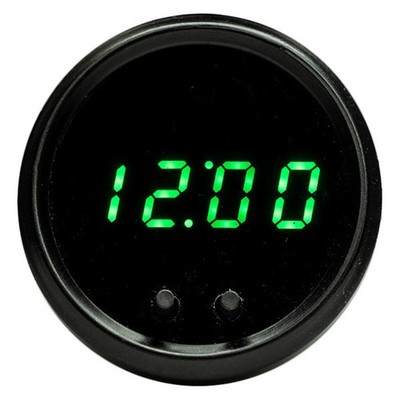 Intellitronix 2-1/16'' LED Digital Clock, Green