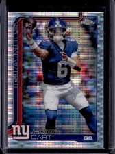 2025 Topps Chrome Jaxson Dart Pulsar Refractor RC #306 Giants Rookie