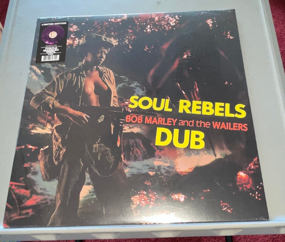 Bob Marley & the Wailers Soul Rebels Dub Limited Edition Purple Marbled Vinyl