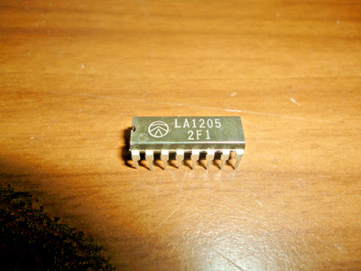 SANYO IC LA1205 DIP-16 USED IN VARIOUS APPLICATIONS