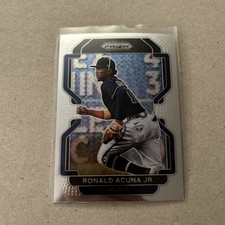 🔷2022 Panini Prizm - Tier III Ronald Acuña Jr. #245 Atlanta Braves Baseball