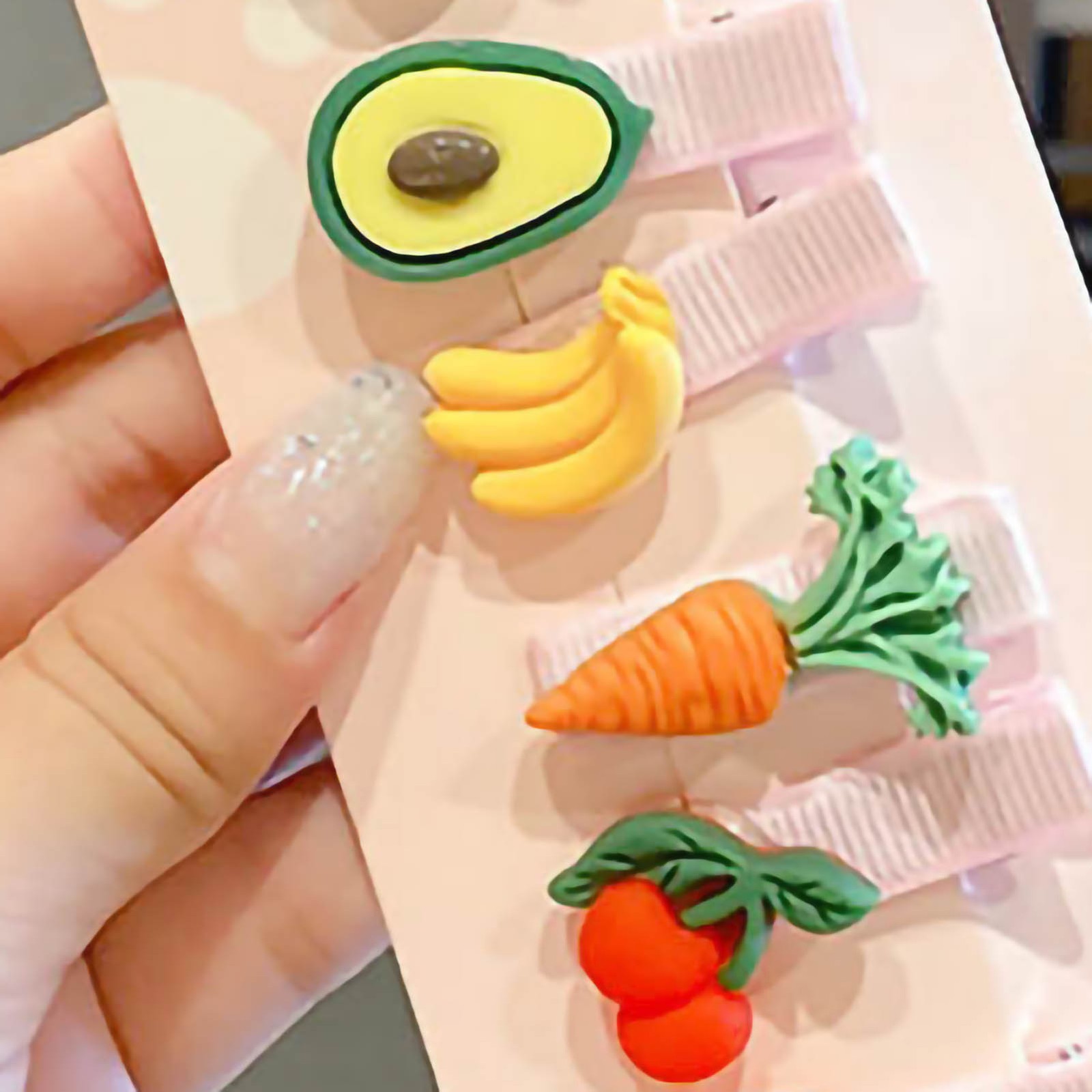 10pcs Cartoon Hair Clips Set Cartoon Cute Exquisite Mix Colorful Pins Hair A BAJ