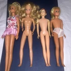 Vintage Barbie Doll Lot Of 4,Skipper 2,Ricky,Malibu FRANCIE,