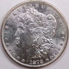 1878-S Morgan Dollar, Mint State Uncirculated Coin, Store #DR0813