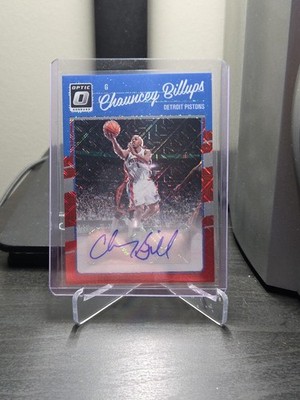 2023-24 Panini Donruss Optic - Retro Series Signatures Chauncey Billups #RSS-BIL