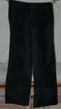 IZOD Black Corduroy Dress Pants Chinos Size 6 Boys W24