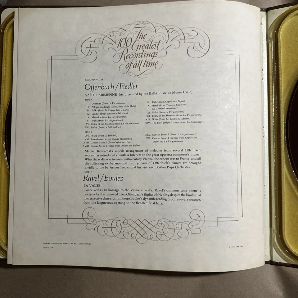 The 100 Greatest Recordings of All Time - French Orchestral Masterpieces 23 - 24 Foto 4 de 4