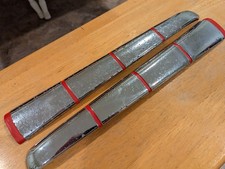 1946 Ford Car Upper Grill Trim Pair Coupe Sedan Convertible Fits 46-48 1946 Ford Car Upper Grill Trim Pair Coupe Sedan Convertible Fits 46-48